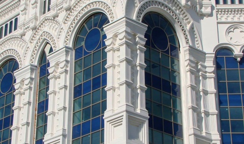 Фасады с декором