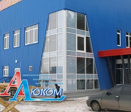 Остекление фасада - наши работы