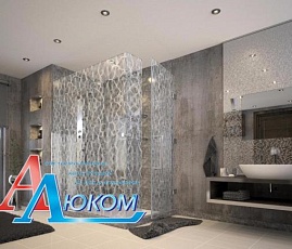 Душевые перегородки из стекла - наши работы